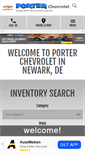 Mobile Screenshot of porterchevy.com
